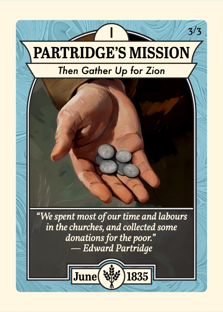 Front of card