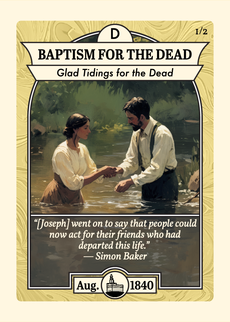 Front of card