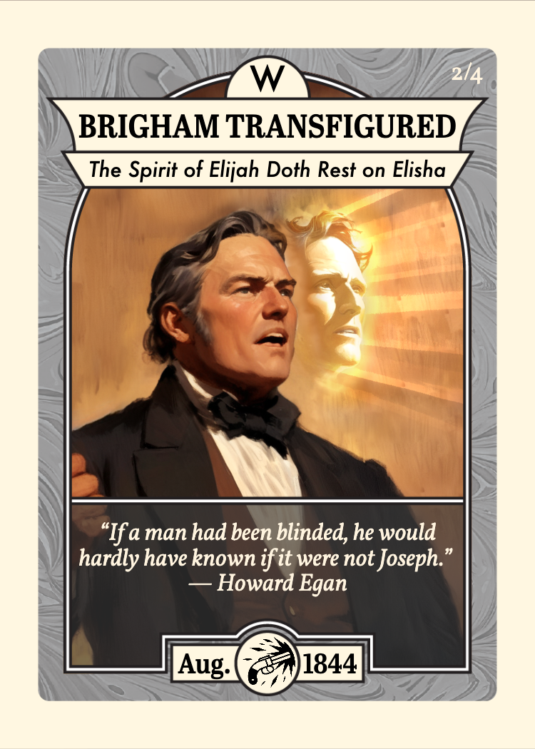 Front of card