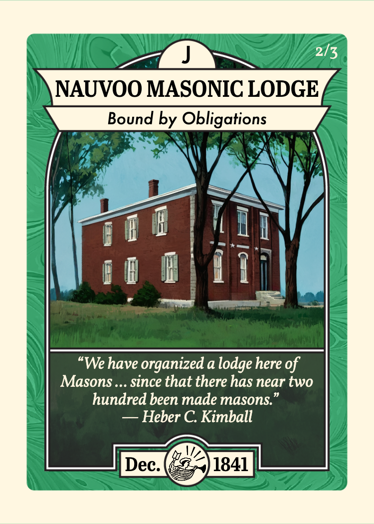 Front of card