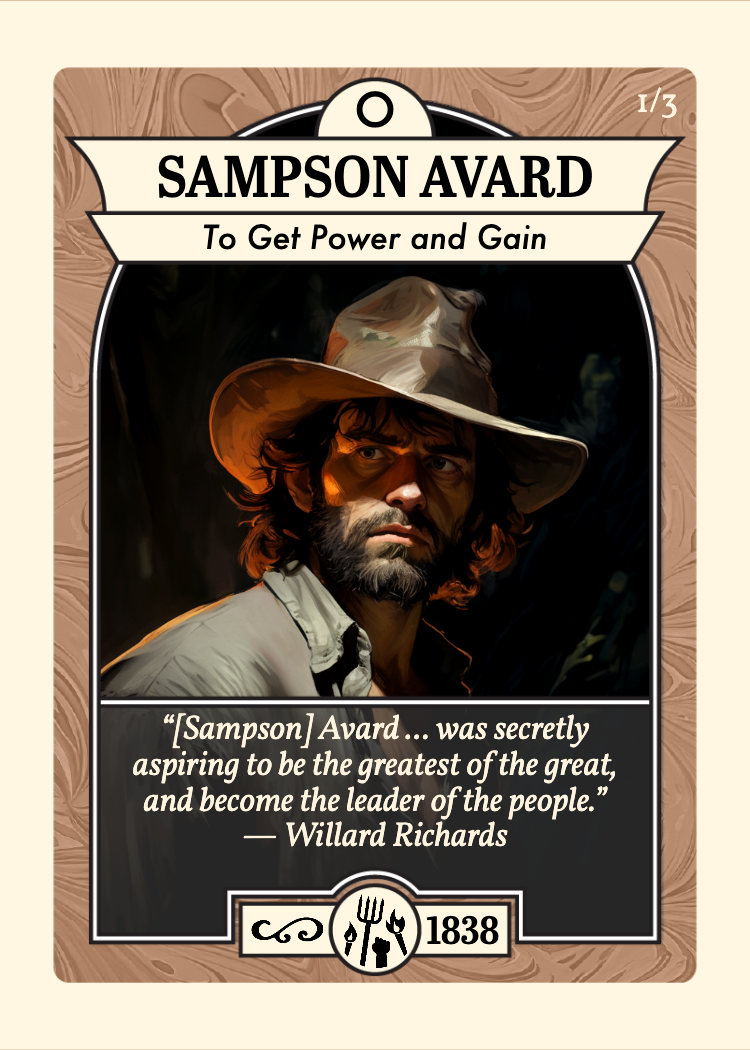 Front of card