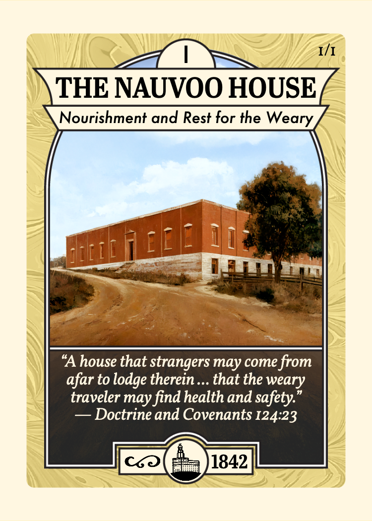 Front of card