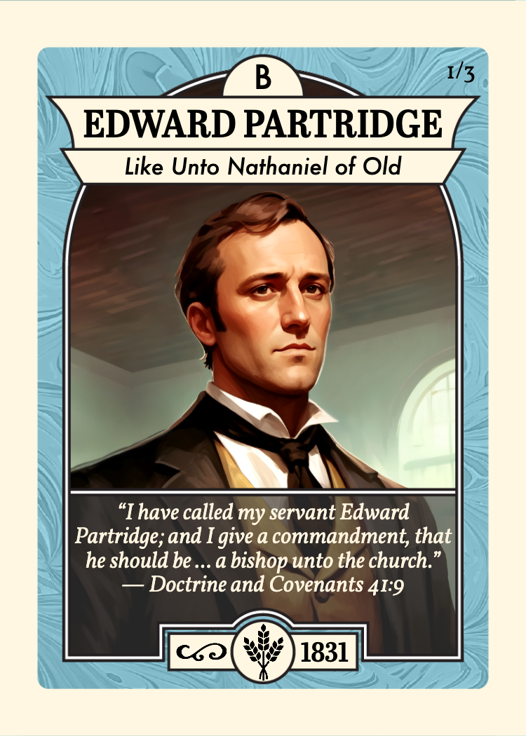 Front of card