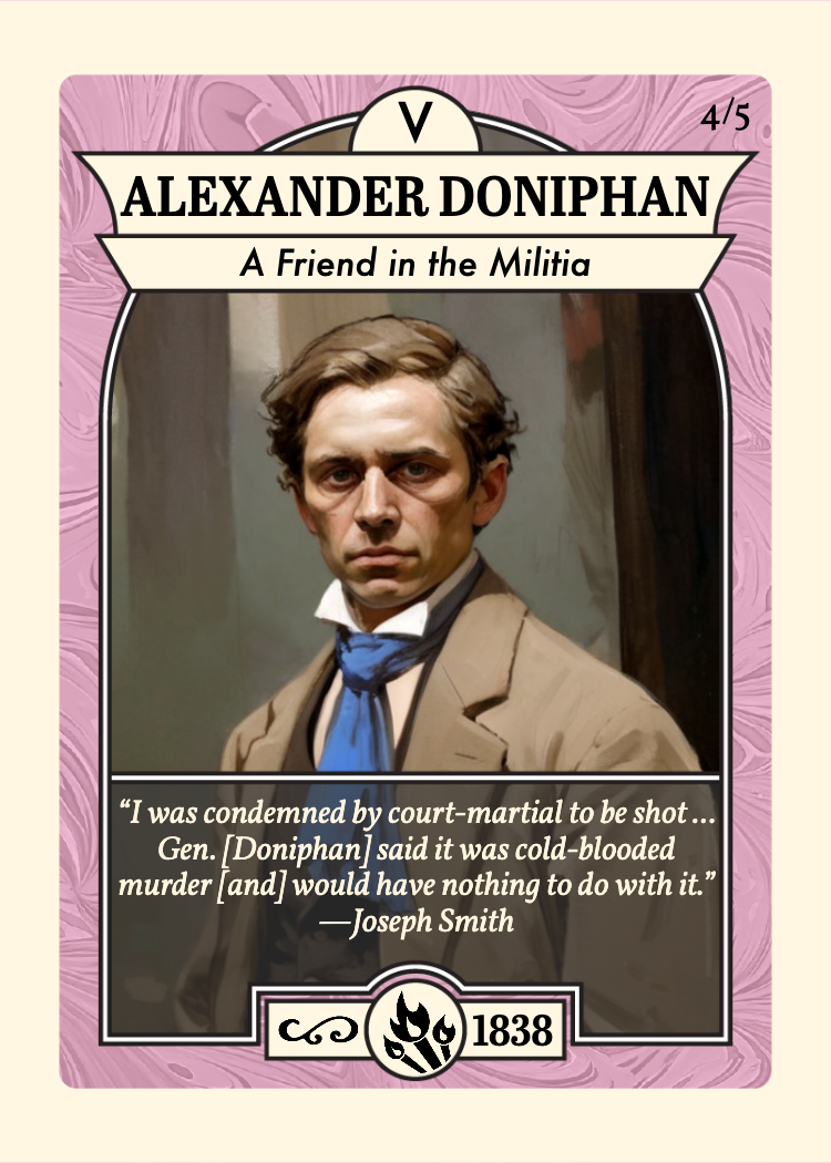 Front of card