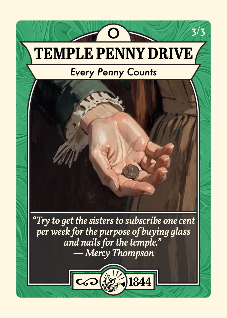 Front of card