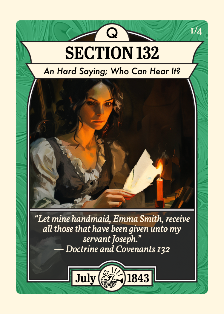 Front of card